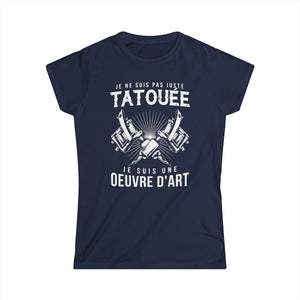 Je ne suis pas juste tatouée je suis une oeuvre d'art