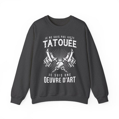Je ne suis pas juste tatouée je suis une oeuvre d'art