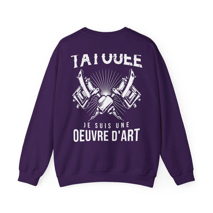 Je ne suis pas juste tatouée je suis une oeuvre d'art