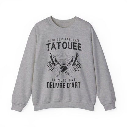 Je ne suis pas juste tatouée je suis une oeuvre d'art