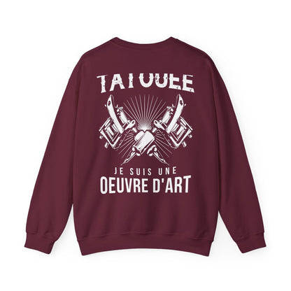 Je ne suis pas juste tatouée je suis une oeuvre d'art