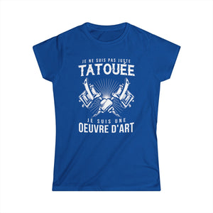 Je ne suis pas juste tatouée je suis une oeuvre d'art