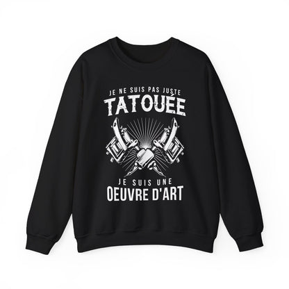 Je ne suis pas juste tatouée je suis une oeuvre d'art