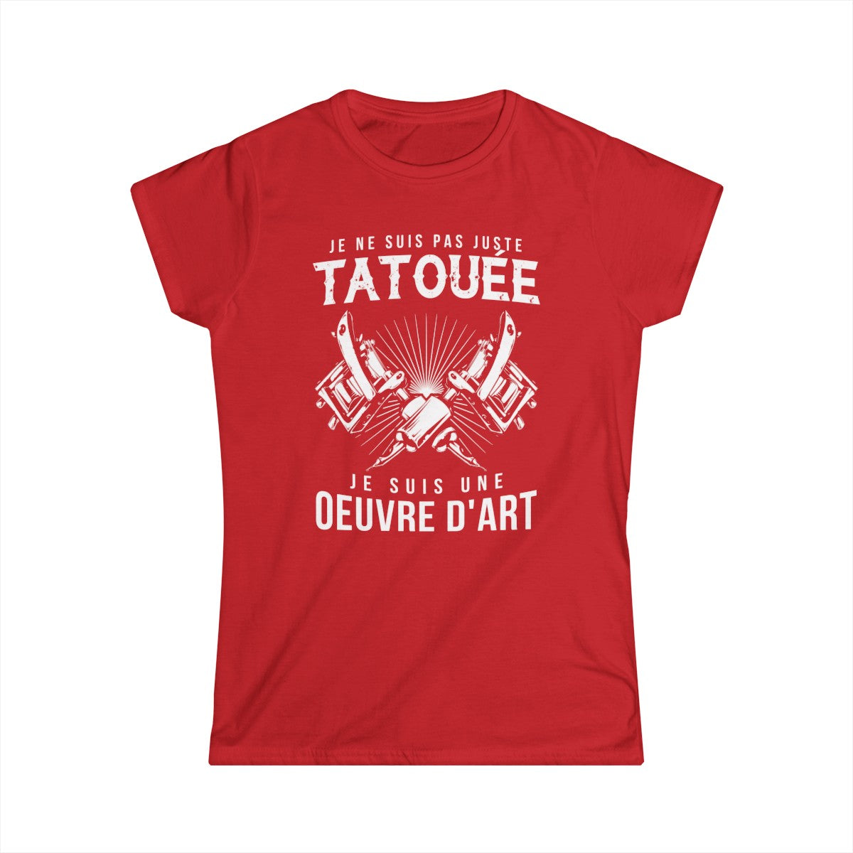 Je ne suis pas juste tatouée je suis une oeuvre d'art
