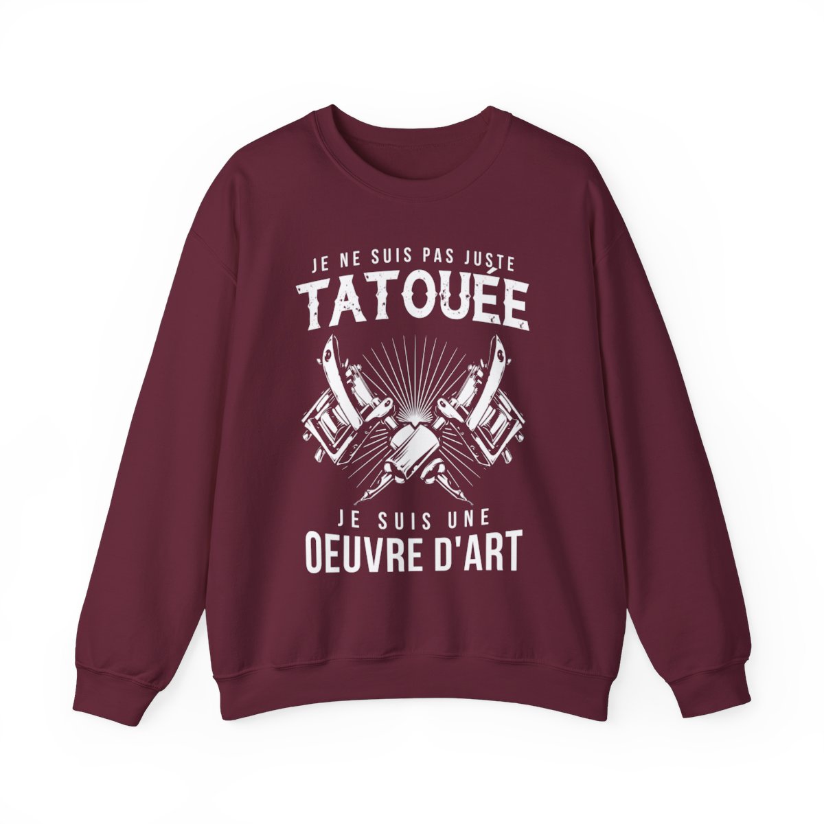 Je ne suis pas juste tatouée je suis une oeuvre d'art