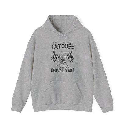 Je ne suis pas juste tatouée je suis une oeuvre d'art