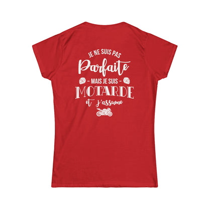 Je ne suis pas parfaite mais je suis motarde et j'assume