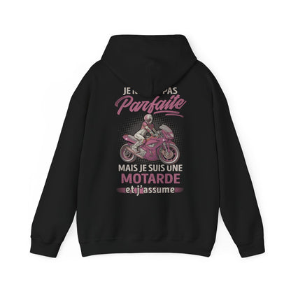 Je ne suis pas parfaite mais je suis une motarde