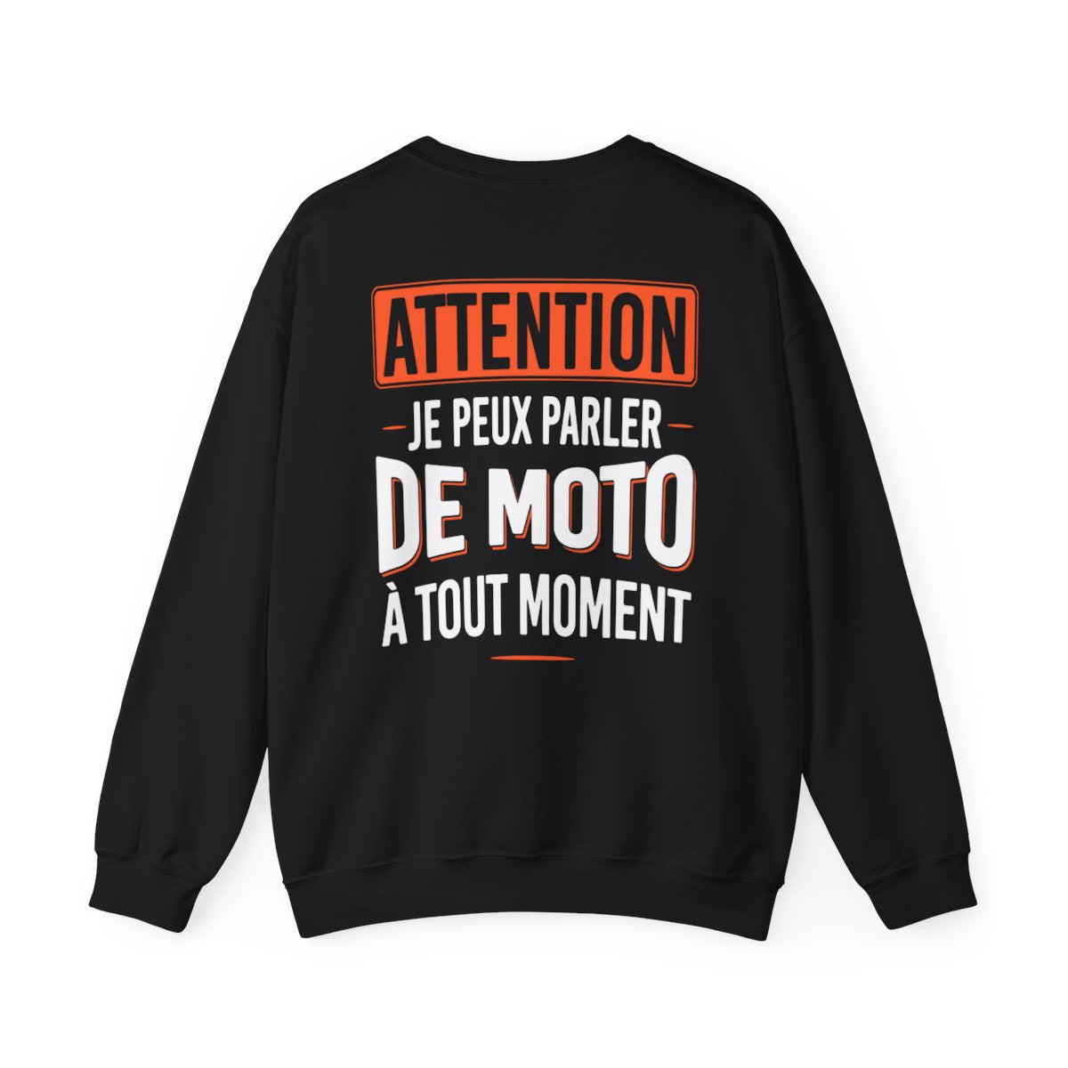 Je peux parler de moto à tout moment