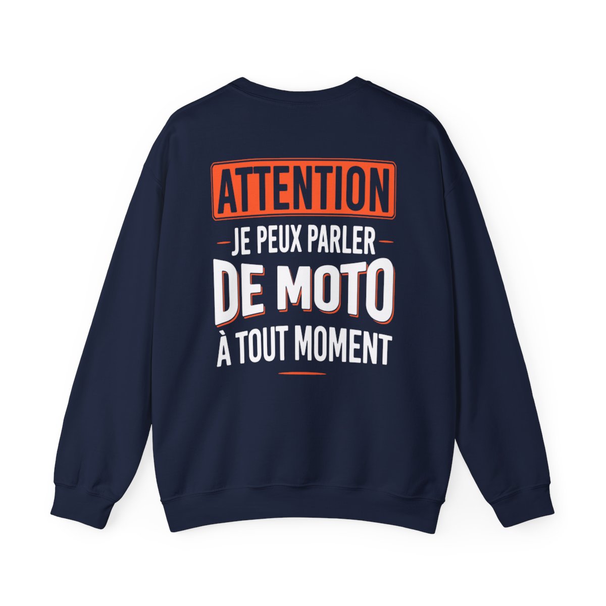 Je peux parler de moto à tout moment