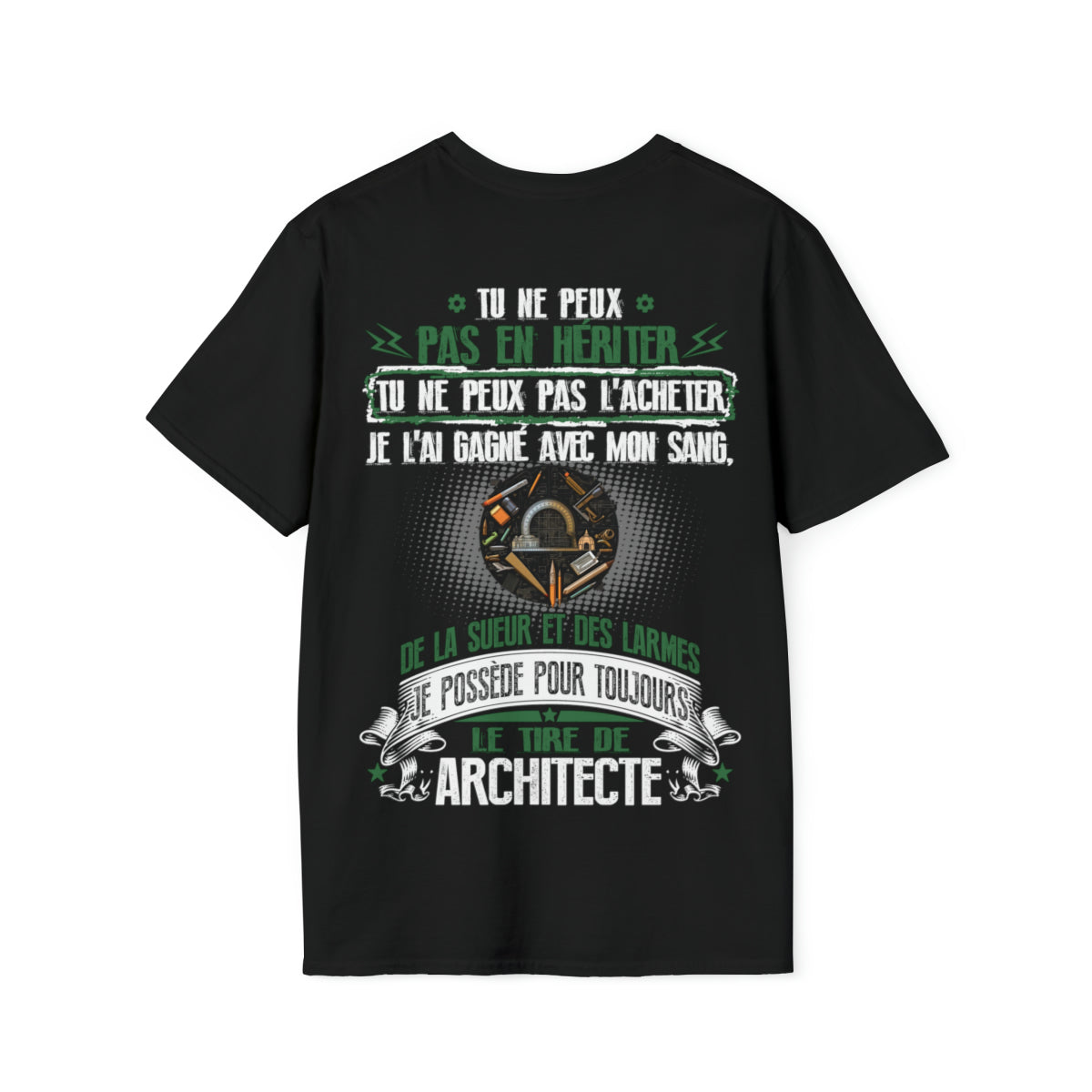 Je possède pour toujours le titre de Architecte