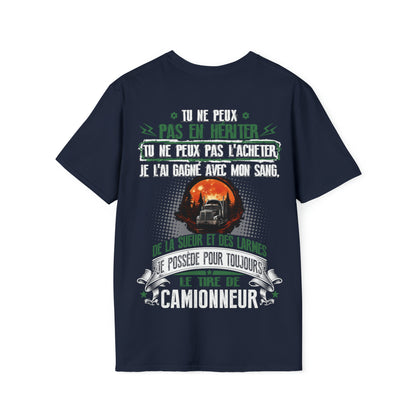 Je possède pour toujours le titre de Camionneur