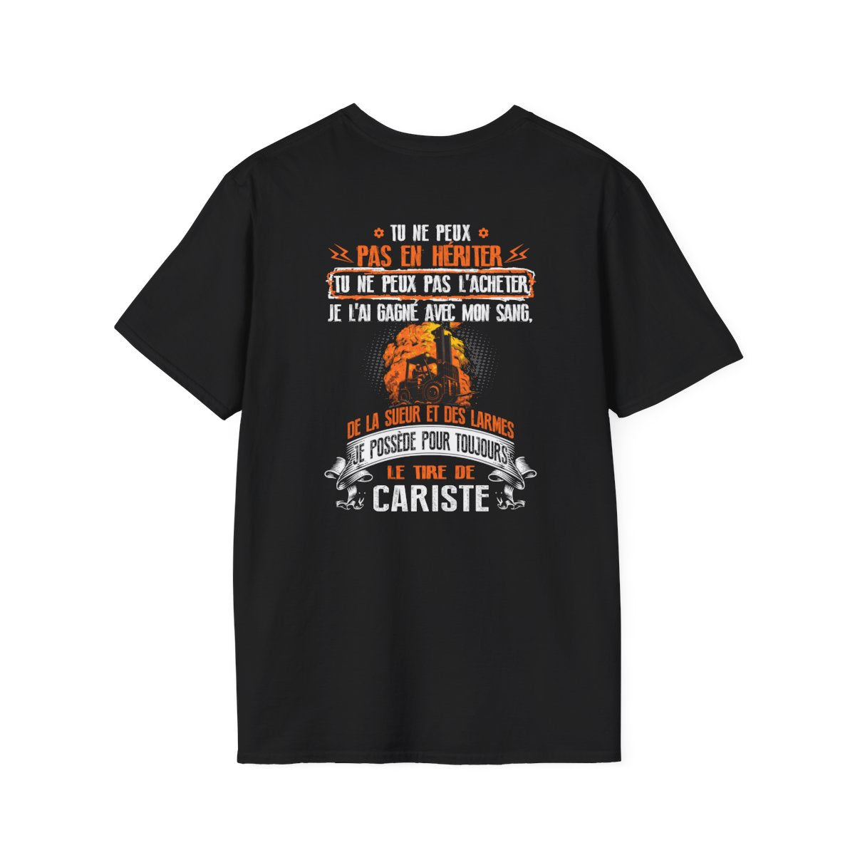 Je possède pour toujours le titre de Cariste