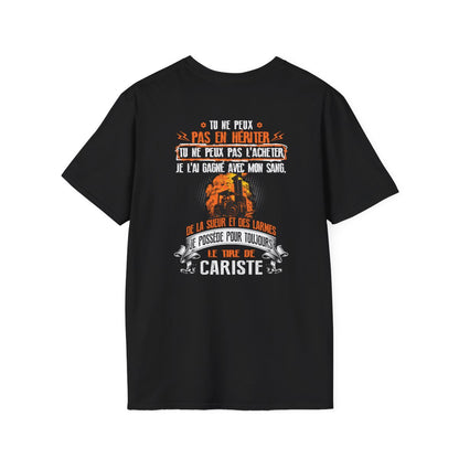 Je possède pour toujours le titre de Cariste