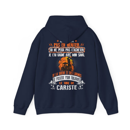 Je possède pour toujours le titre de Cariste