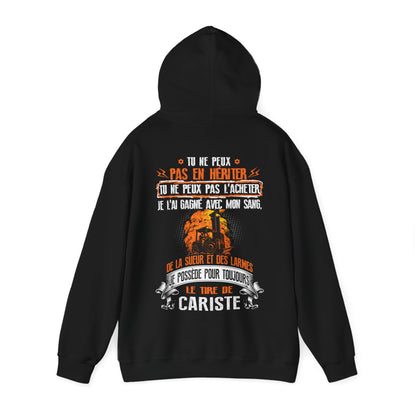 Je possède pour toujours le titre de Cariste