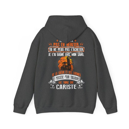 Je possède pour toujours le titre de Cariste