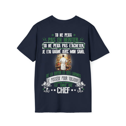 Je possède pour toujours le titre de Chef