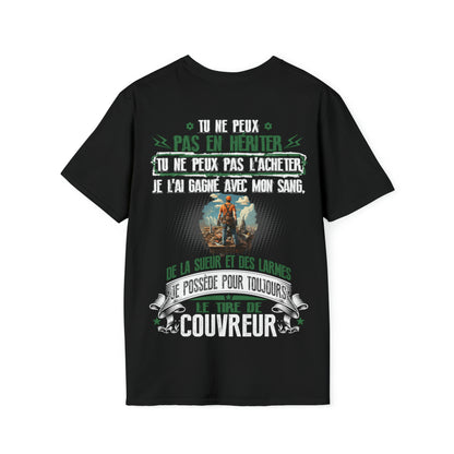 Je possède pour toujours le titre de Couvreur