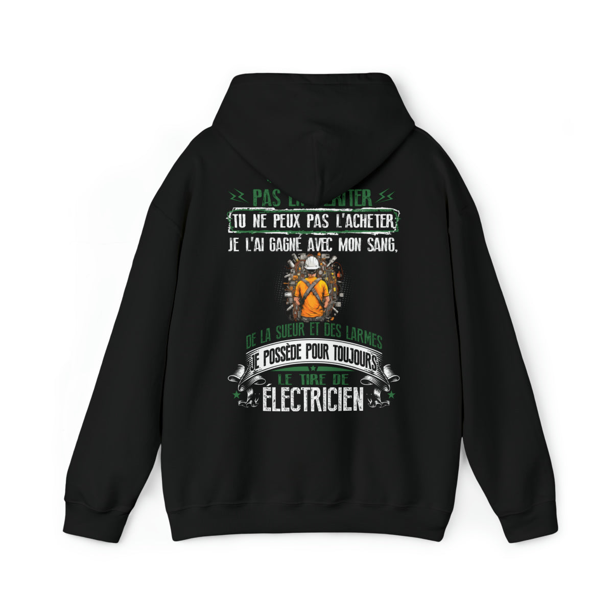 Je possède pour toujours le titre de Électricien