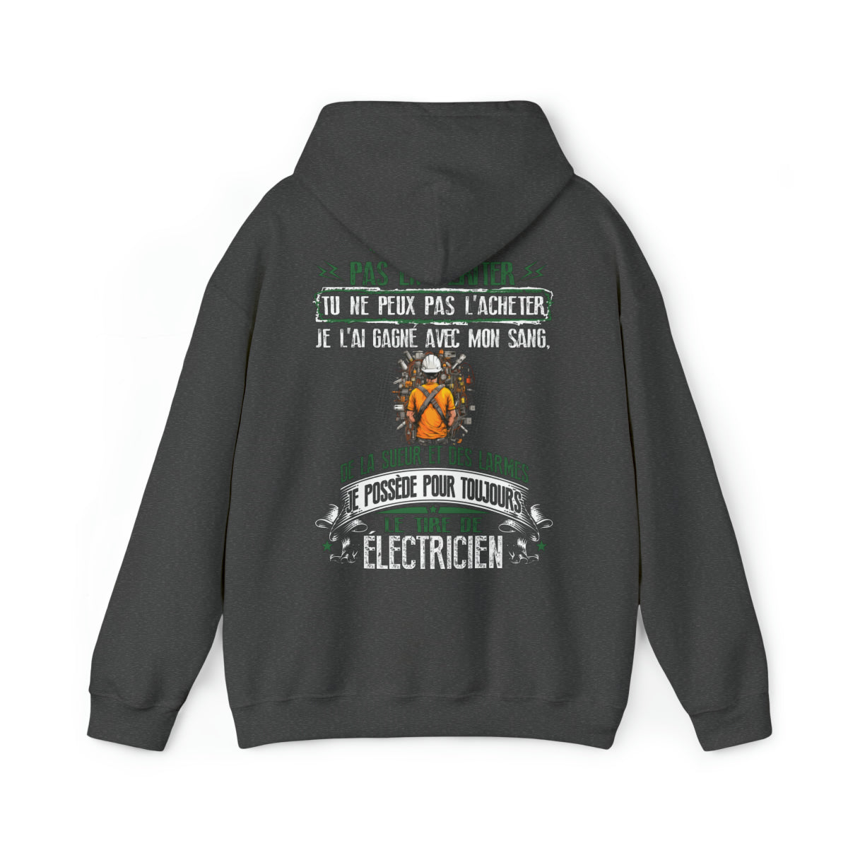 Je possède pour toujours le titre de Électricien