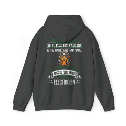 Je possède pour toujours le titre de Électricien