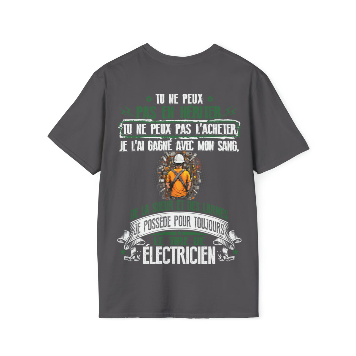 Je possède pour toujours le titre de Électricien