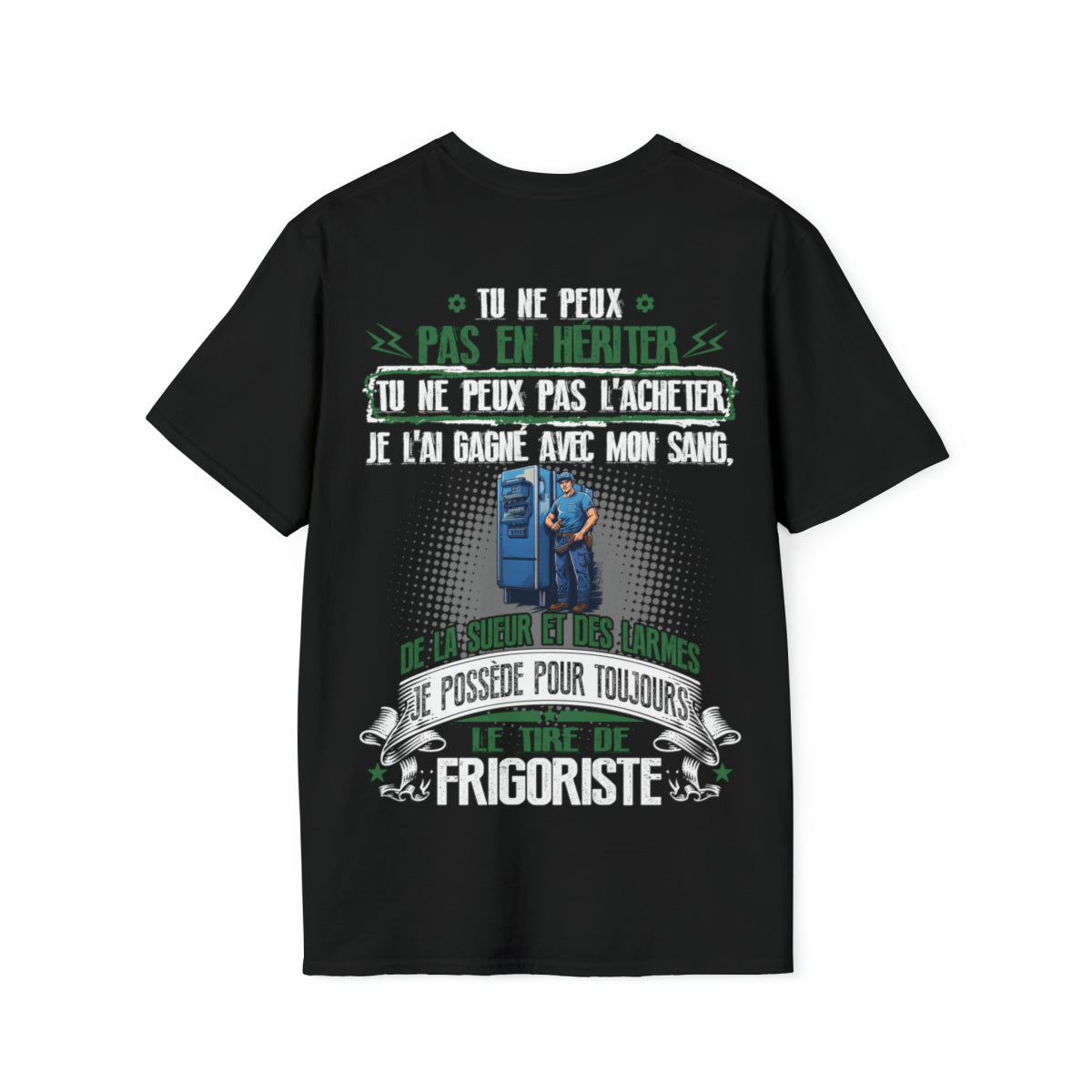 Je possède pour toujours le titre de Frigoriste