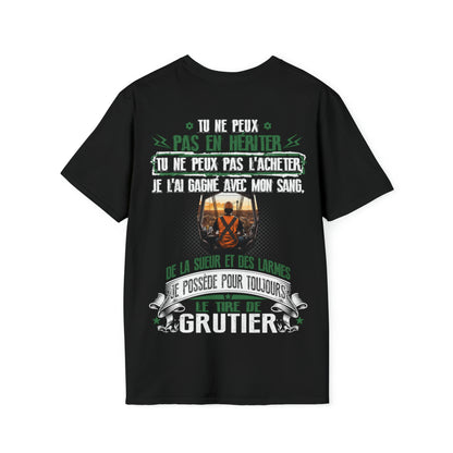 Je possède pour toujours le titre de Grutier