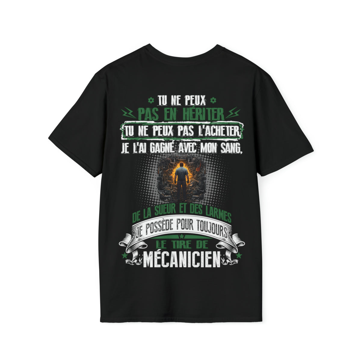 Je possède pour toujours le titre de Mécanicien