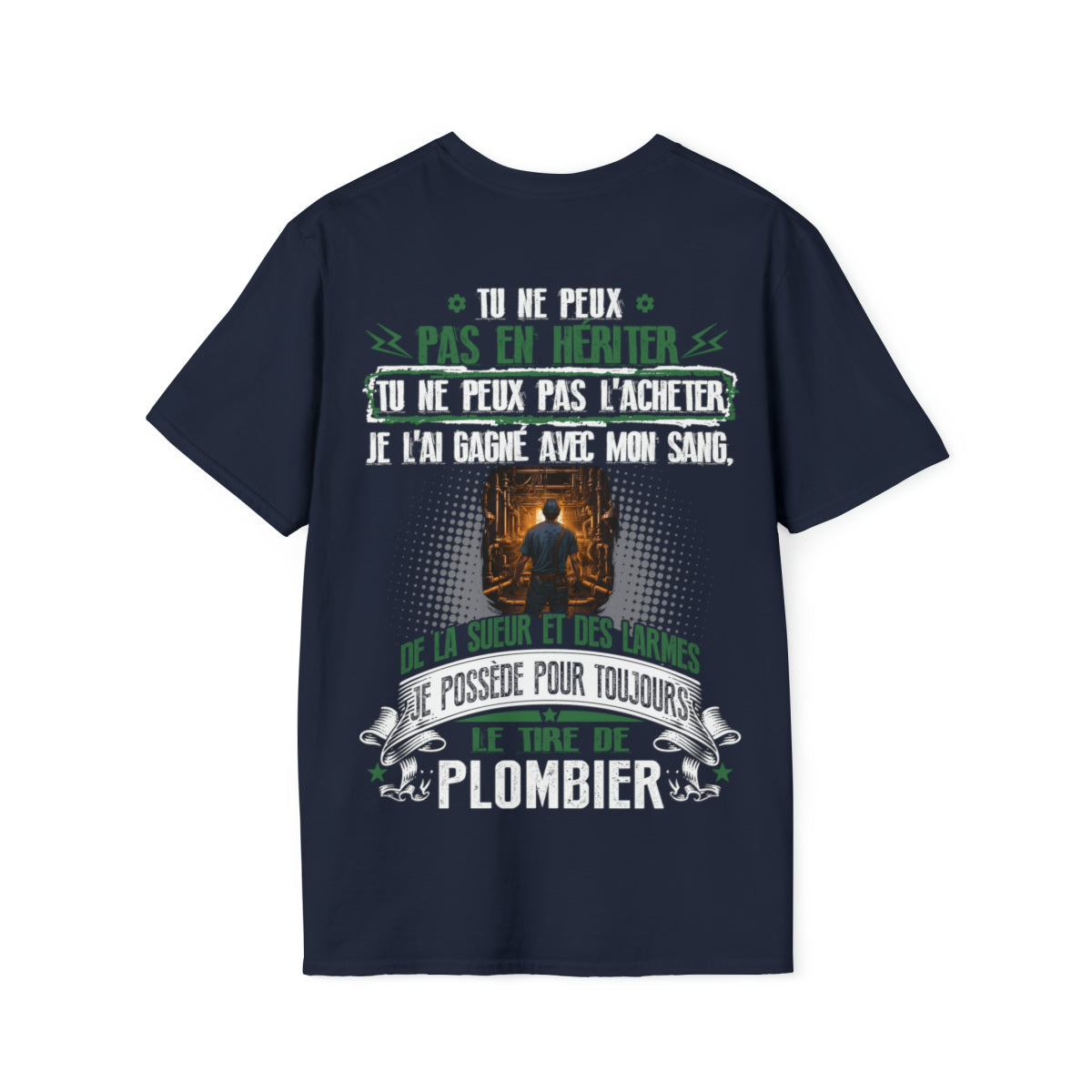 Je possède pour toujours le titre de Plombier