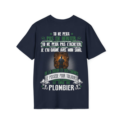 Je possède pour toujours le titre de Plombier