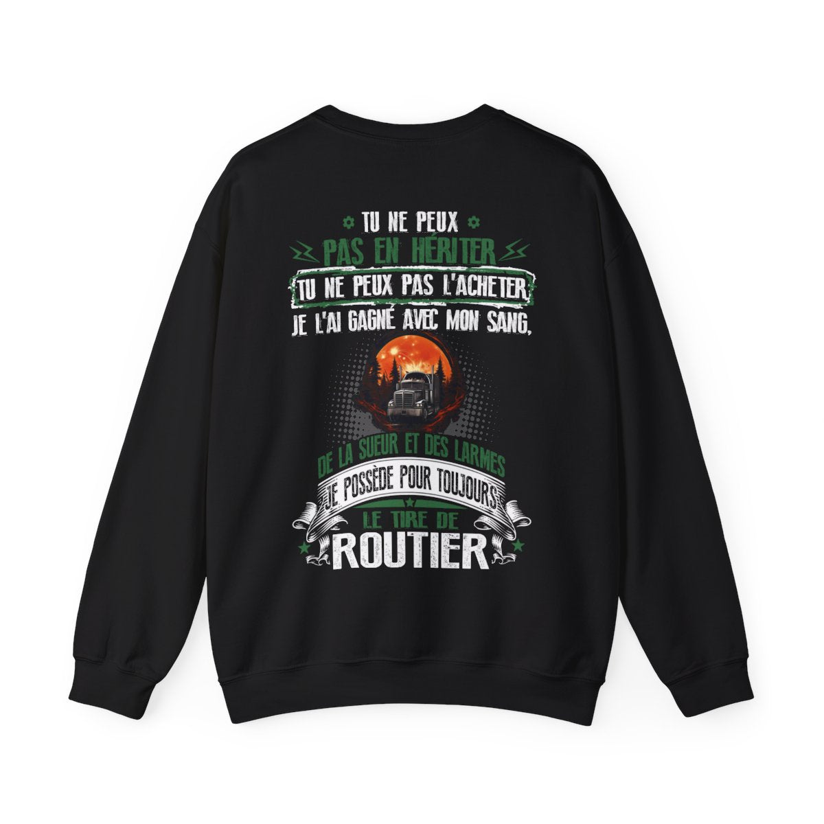 Je possède pour toujours le titre de Routier