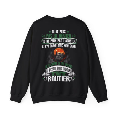 Je possède pour toujours le titre de Routier