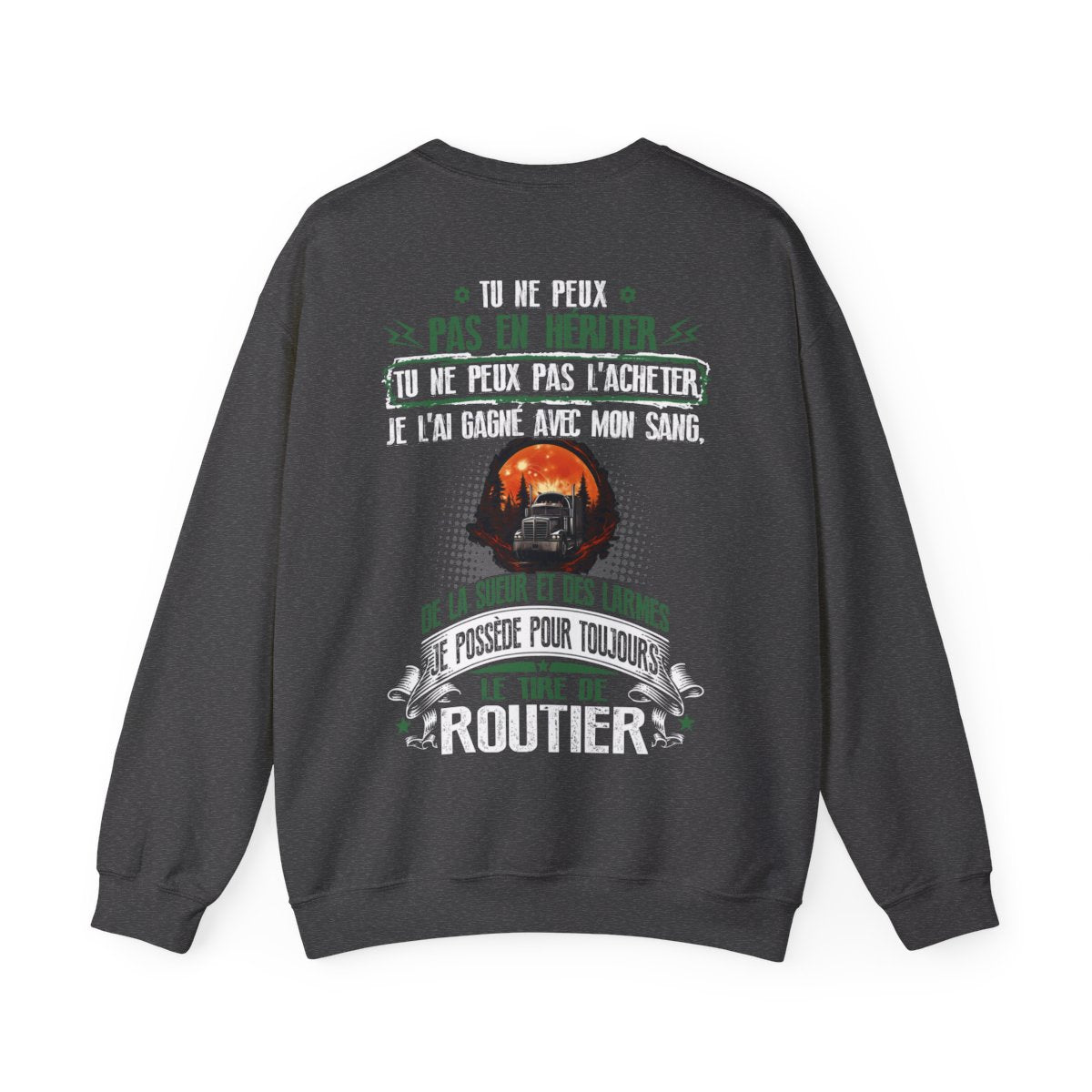 Je possède pour toujours le titre de Routier