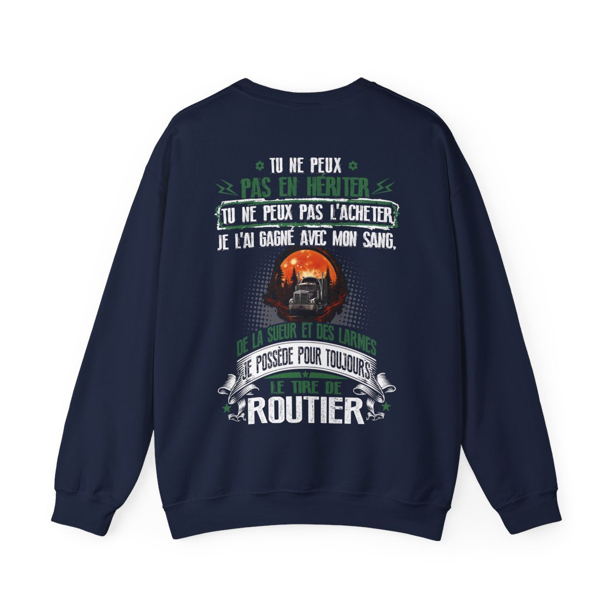 Je possède pour toujours le titre de Routier