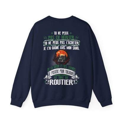 Je possède pour toujours le titre de Routier