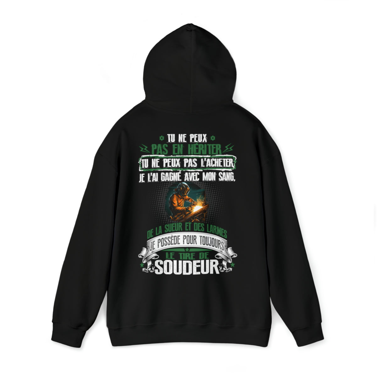 Je possède pour toujours le titre de Soudeur