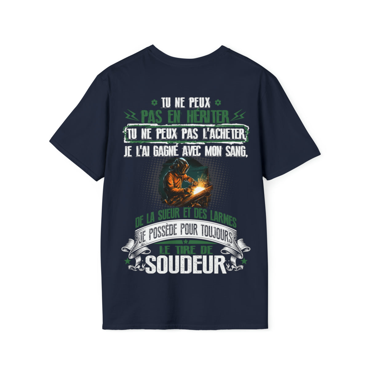 Je possède pour toujours le titre de Soudeur