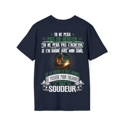 Je possède pour toujours le titre de Soudeur