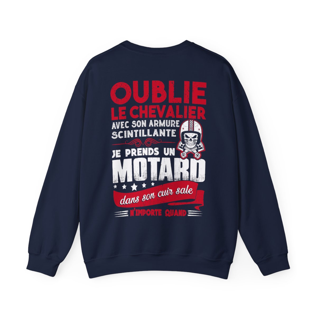 Je prends un motard dans son cuir sale