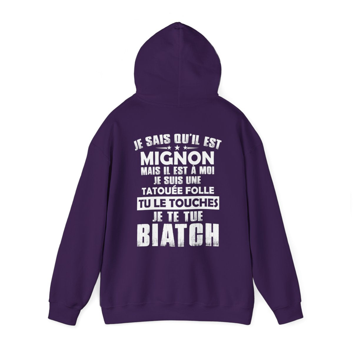 Je sais qu'il est mignon mais il est à moi je suis une tatouée folle tu le touches je te tue biatch