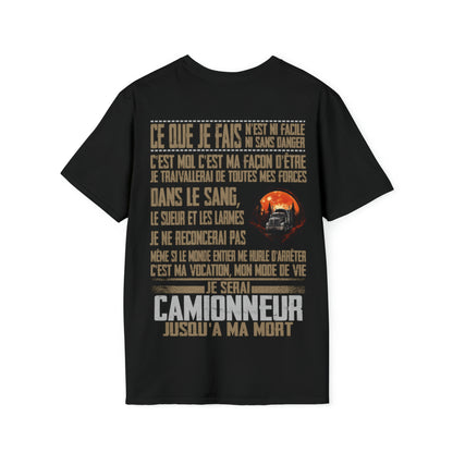 Je serai Camionneur jusqu'à ma mort