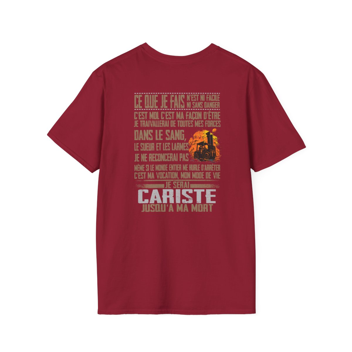 Je serai Cariste jusqu'à ma mort