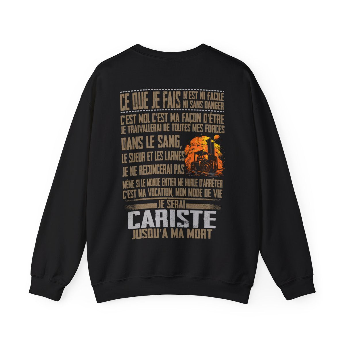 Je serai Cariste jusqu'à ma mort