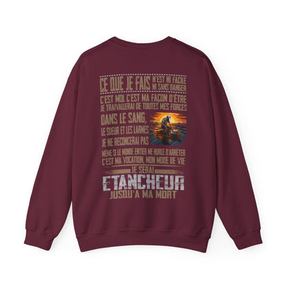 Je serai Etancheur jusqu'à ma mort