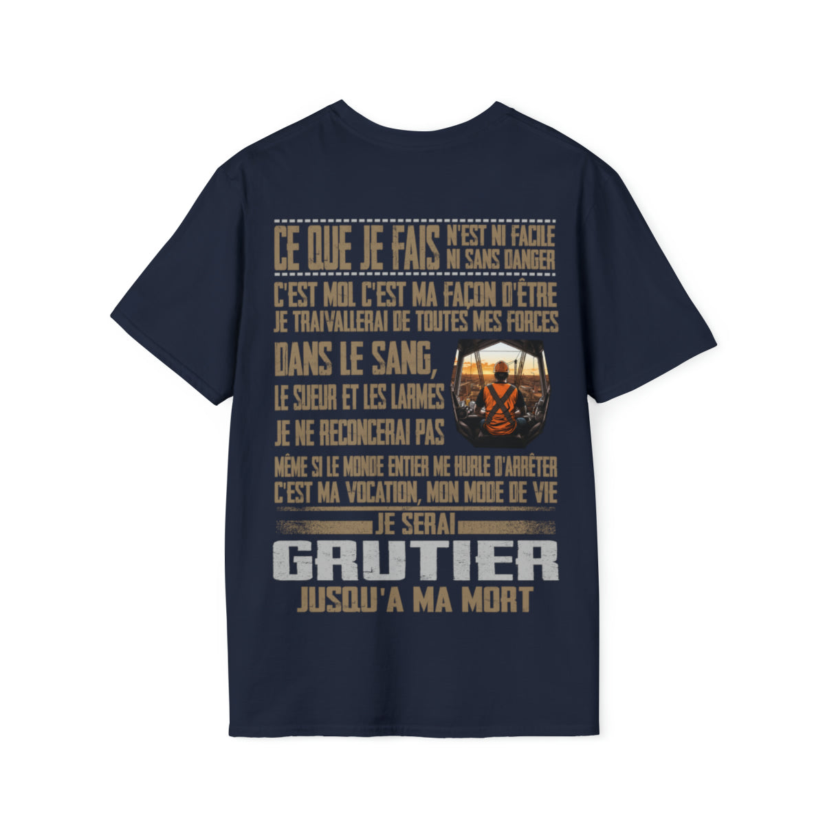 Je serai Grutier jusqu'à ma mort