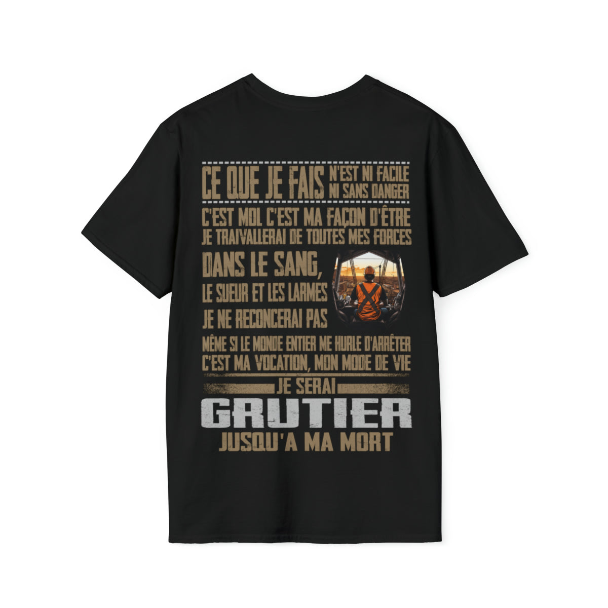 Je serai Grutier jusqu'à ma mort