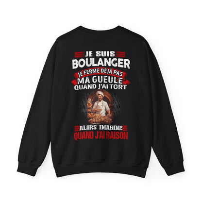 Je suis Boulanger, je ne ferme déjà pas ma gueule quand j'ai tort