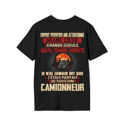 Je suis Camionneur pas parfait, mais complet